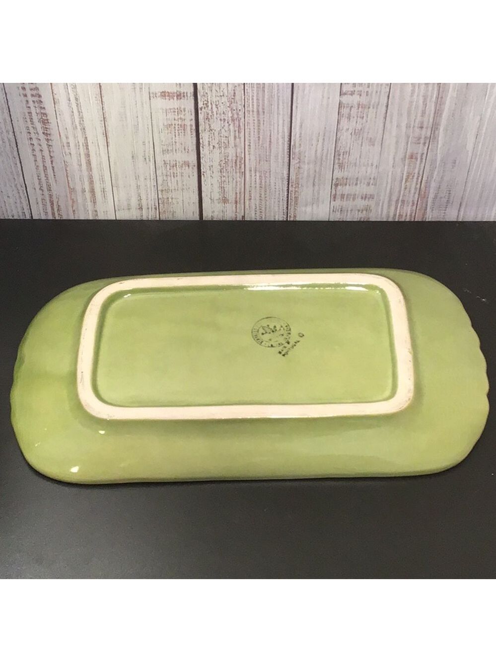 Bordallo Pinheiro Ceramic Asparagus Dish, Portugal - Picture 4 of 5